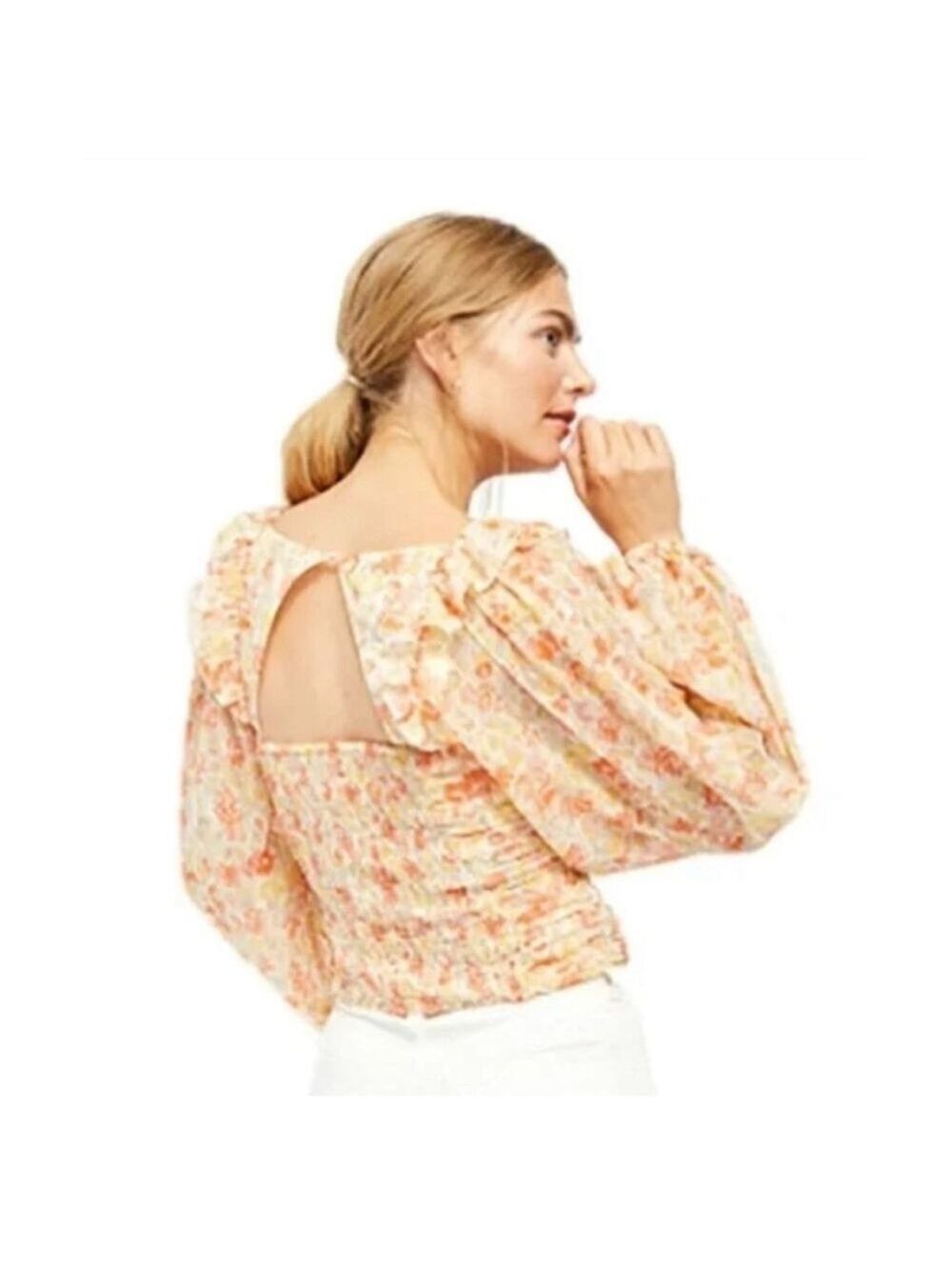 Free People Mable Floral Top – XS - Picture 3 of 3